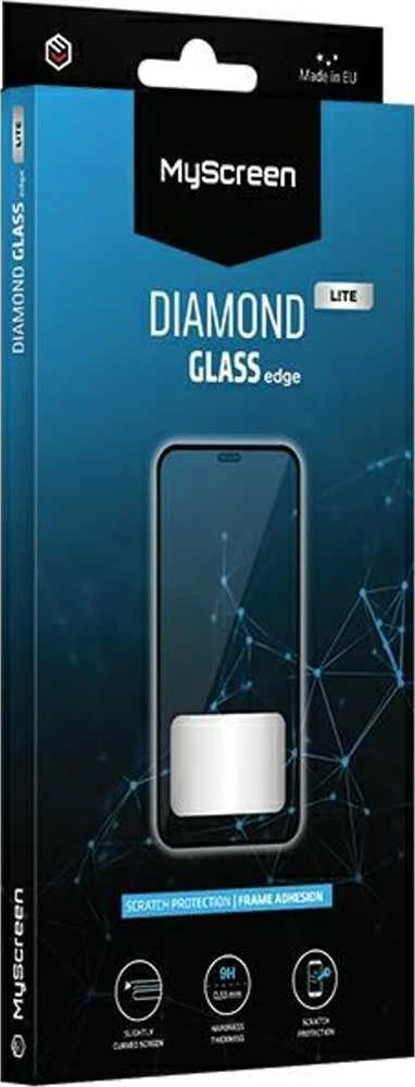 „MyScreen DIAMOND GLASS LITE edge“ | FULL GLUE Juodas „Honor X8b“