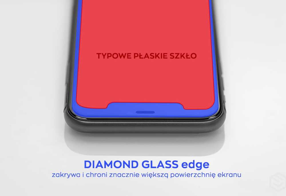 „MyScreen MS Diamond Glass Edge FG“ Apple iPhone 16 6,1 colio juodos spalvos „Full Glue“