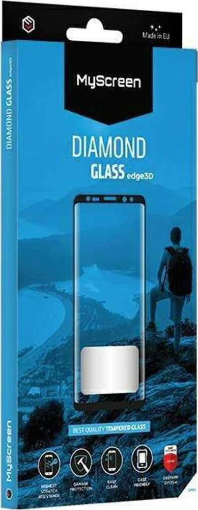 MyScreen MS Diamond Glass Edge 3D Realme 12 Pro 5G juodos spalvos
