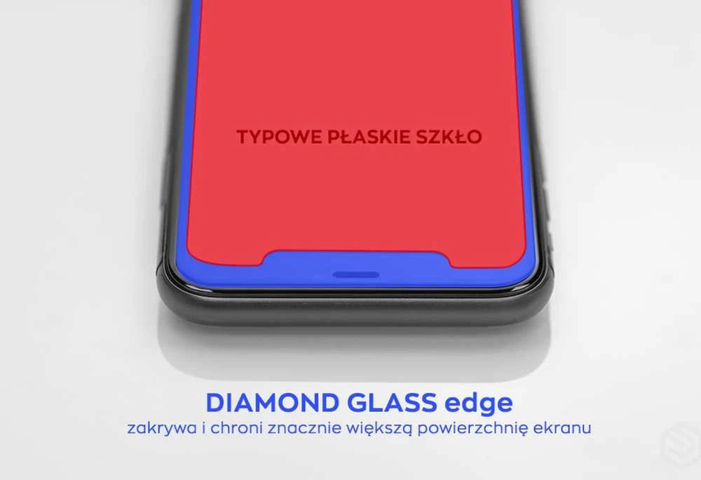 MyScreen MS Diamond Glass Edge FG Xiaomi Poco X6/X6 Pro juodos spalvos Full Glue