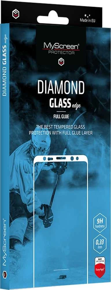 „MyScreen MS Diamond Glass Edge FG“ Xiaomi Poco C61 juodas „Full Glue“