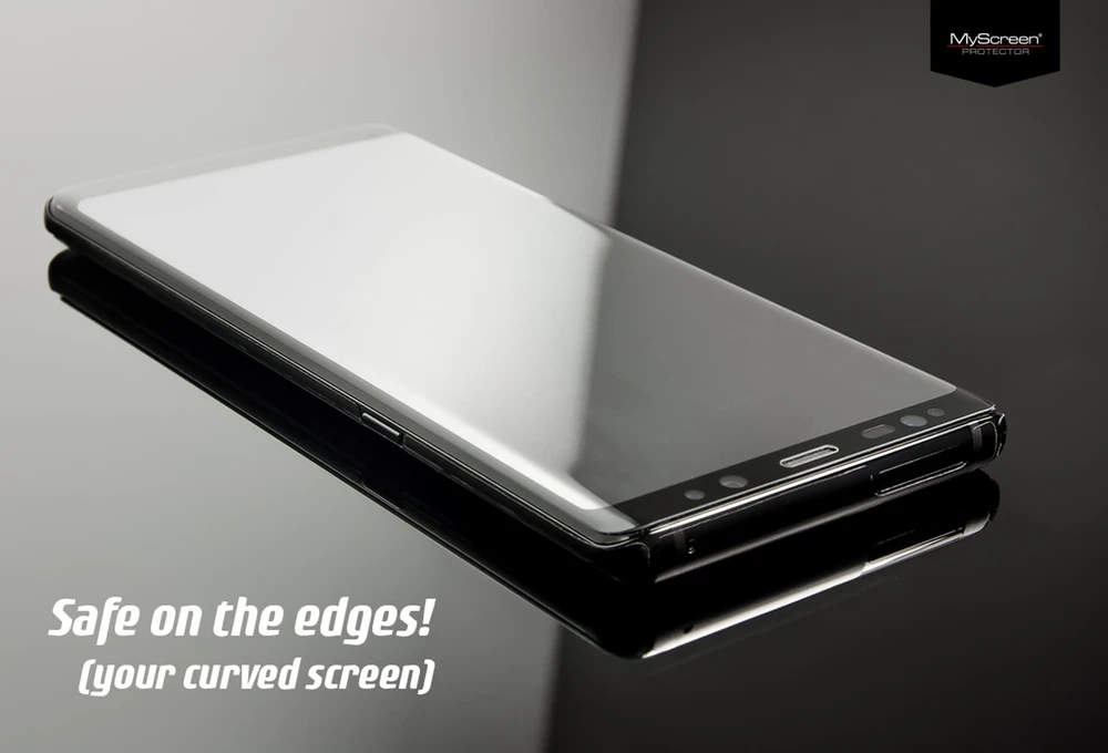 MyScreen MS Diamond Glass Edge 3D Honor Magic 6 Pro juodos spalvos rėmeliu, Apsauginis stiklas