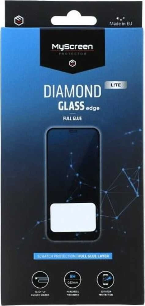„MyScreen MS Diamond Glass Edge Lite FG“ „Oppo Reno7 Lite 5G / 8 Lite 5G“ juodas „Full Glue“