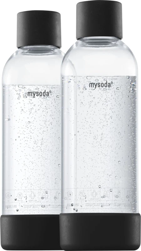 MySoda buteliukų pakuotė, 2x1L, juodi