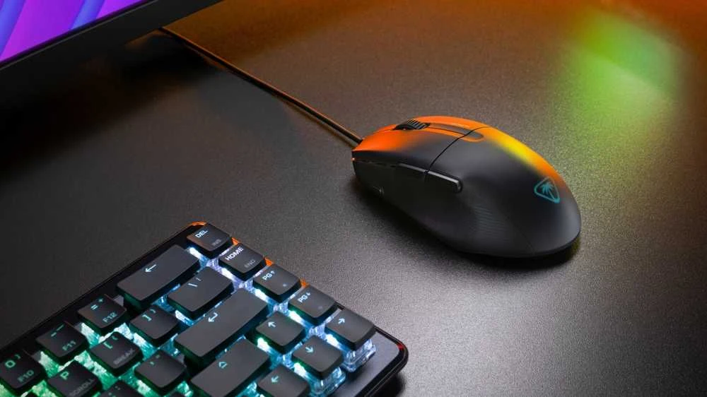 Turtle Beach Pure SEL RGB juoda pelė su laidu | 8000 DPI