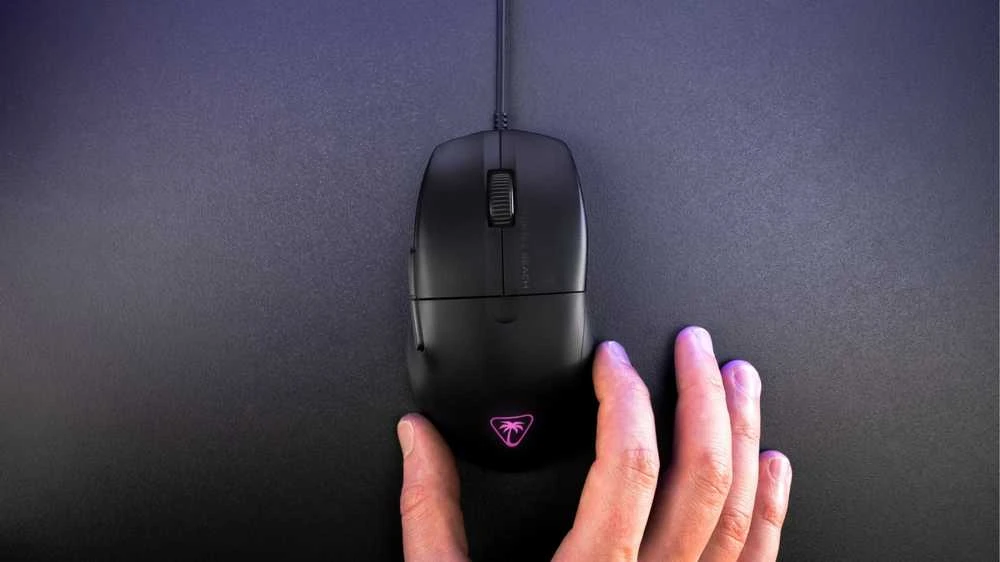 Turtle Beach Pure SEL RGB juoda pelė su laidu | 8000 DPI