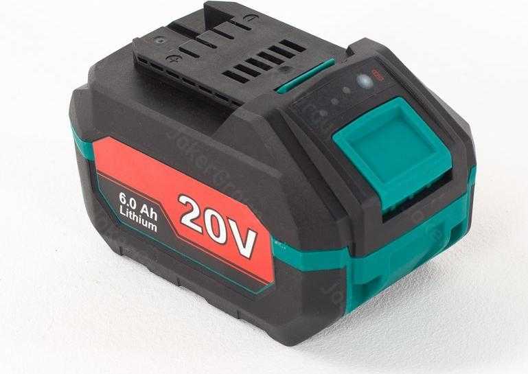 NAC akumuliatorius 20 V 6 0 Ah Li