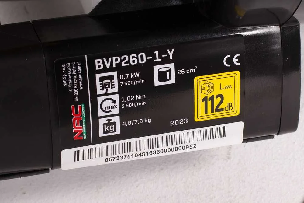 NAC lapų pūstuvas siurblys BVP260-1-Y 0,7kW