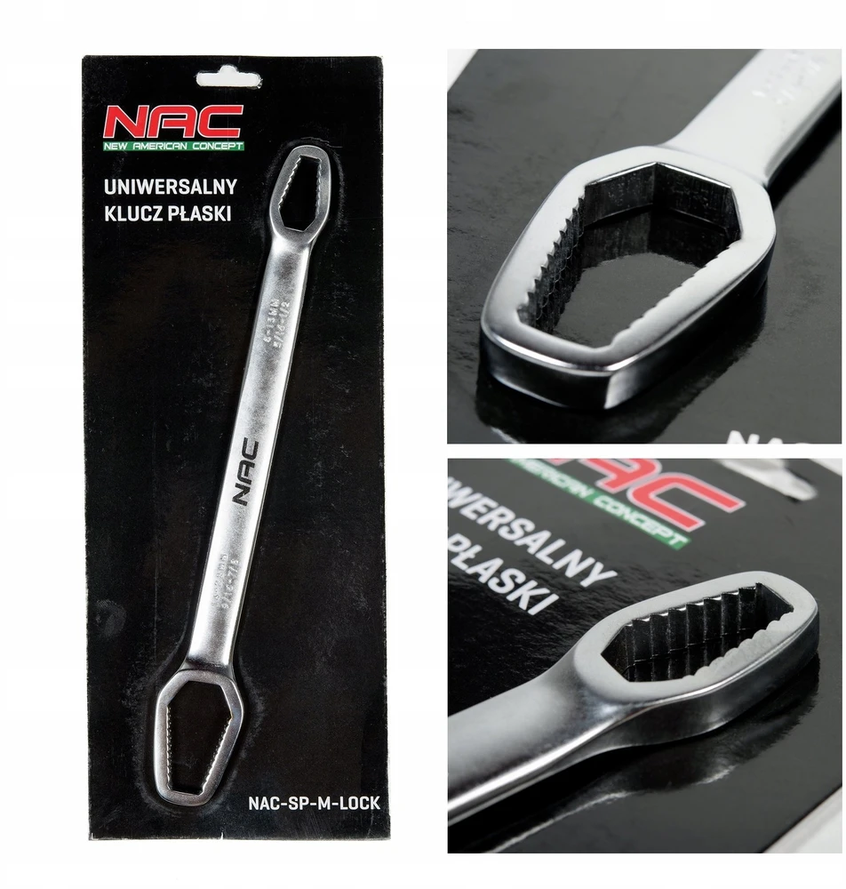 NAC KLUCZ PŁASKI Daugiafunkcinis 8-22mm