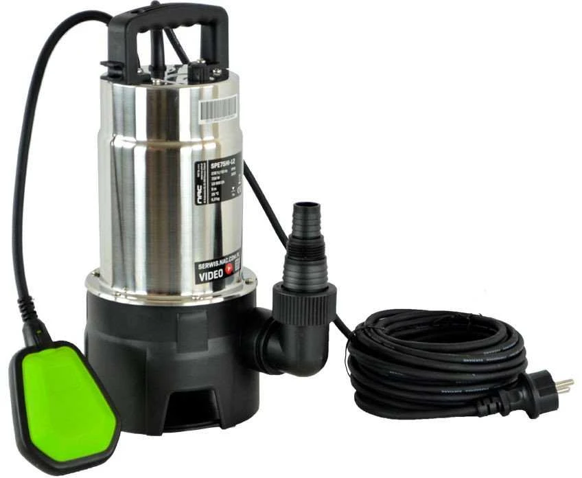 Drenažinis vandens siurblys Nac SPE75HI-L2; 750 W