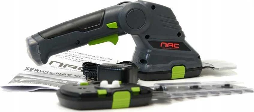 NAC AKUMULIATORINĖS ŽIRKLĖS 3,6V ŽOLEI IR KRŪMAMS SU REGULIUOJAMA RANKENA