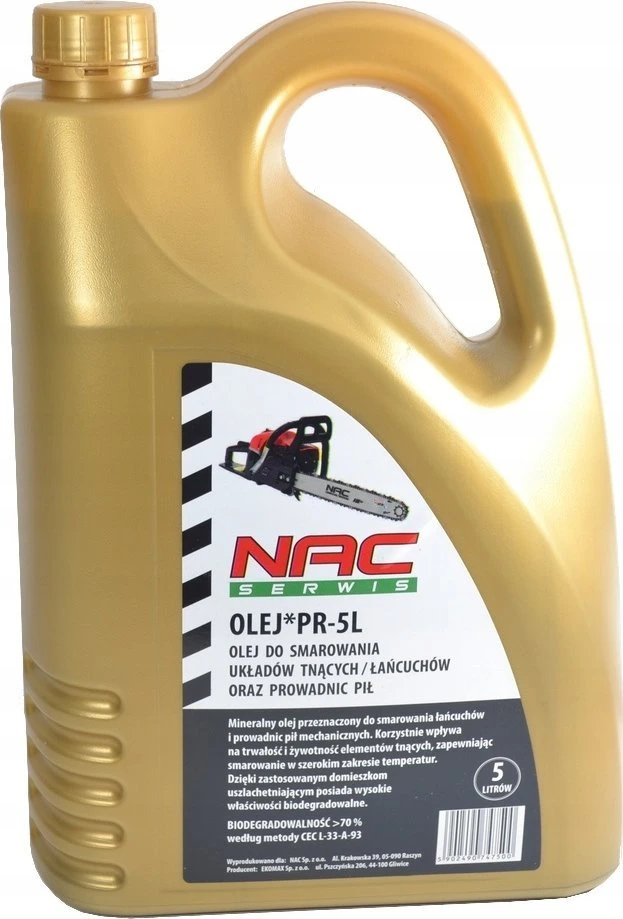 NAC ALYVA KREIPIANČIOMS IR GRANDINĖMS 5L GOLD