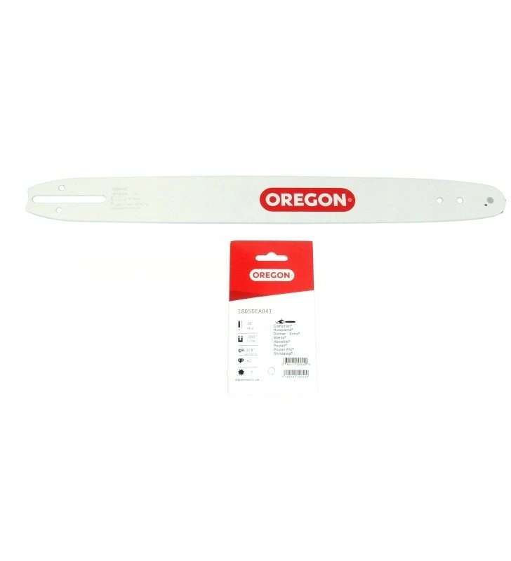 NAC Grandininio pjūklo pjovimo juosta Oregon 180SDEA041; 18''; 45 cm; 3/8''; 62; 1,3 mm