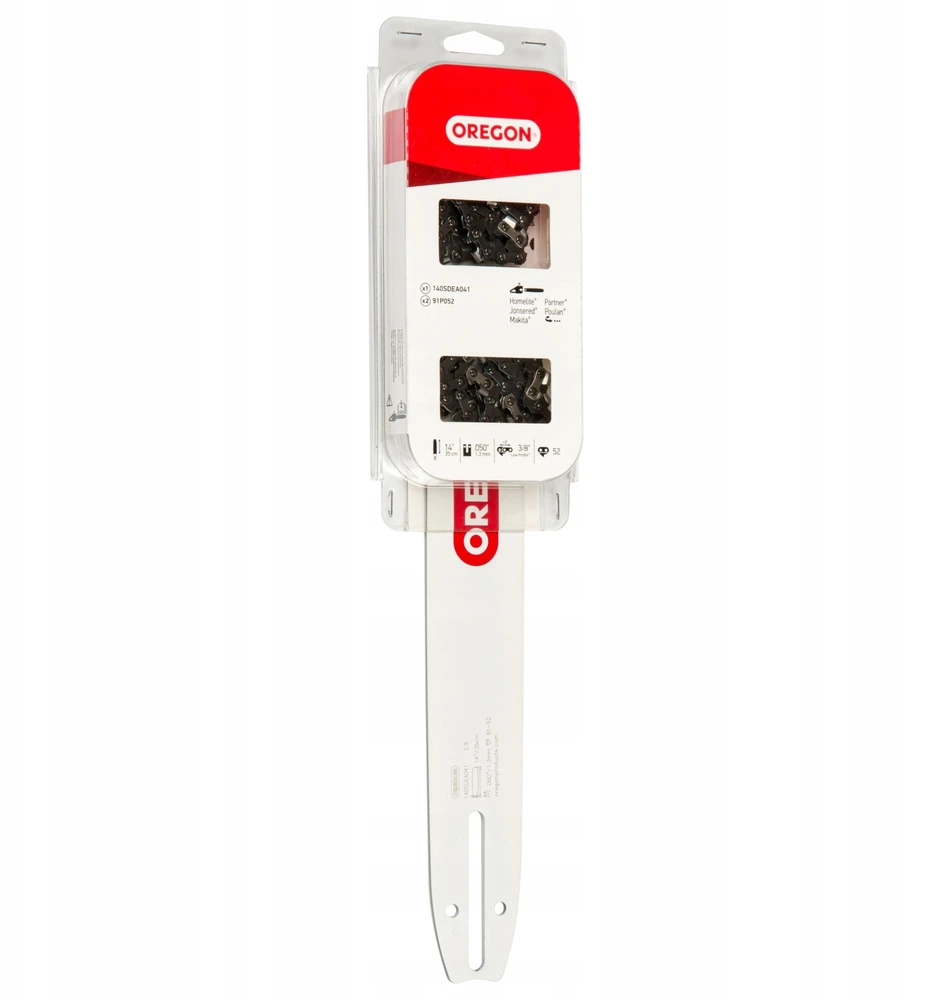 NAC Grandininio pjūklo pjovimo juosta Oregon 543437; 14''; 35 cm; 3/8''; 52; 1,3 mm + grandinė
