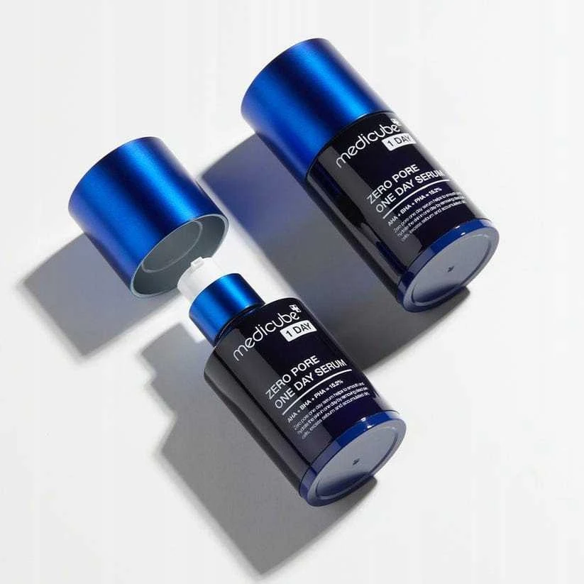 Medicube Zero Pore One-day Serumas Išsiplėtusioms Poroms su Rūgštimis, 30 ml