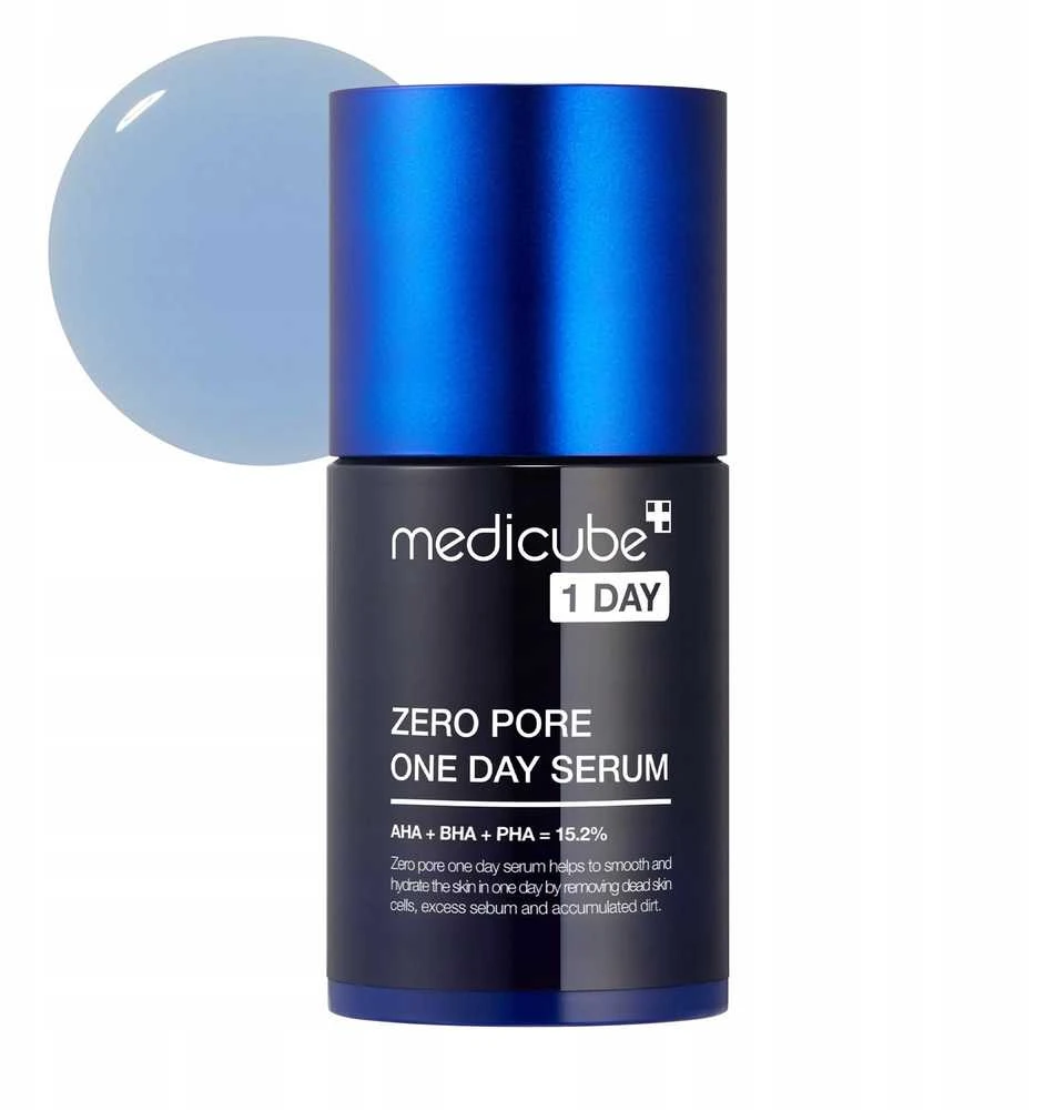 Medicube Zero Pore One-day Serumas Išsiplėtusioms Poroms su Rūgštimis, 30 ml