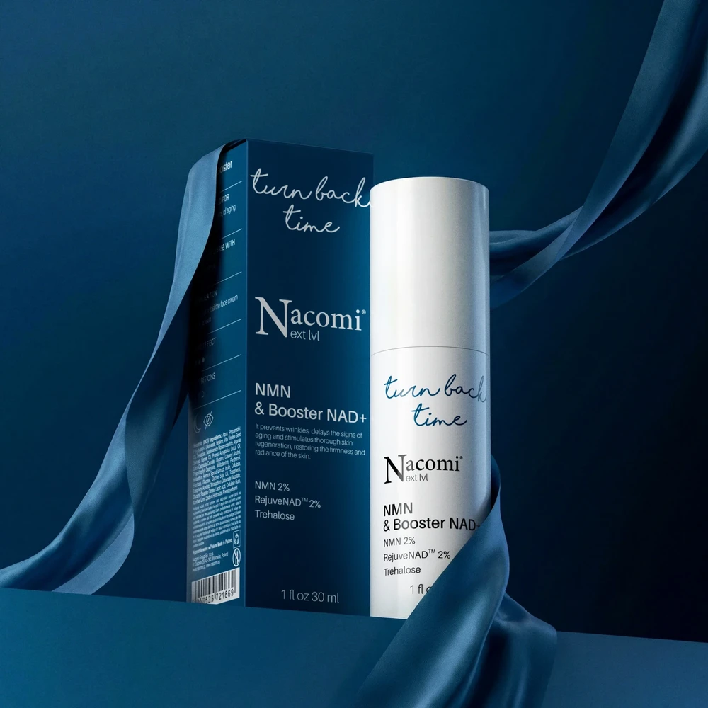 Intensyvaus poveikio veido serumas Nacomi Next Level NMN & Booster NAD+, 30 ml