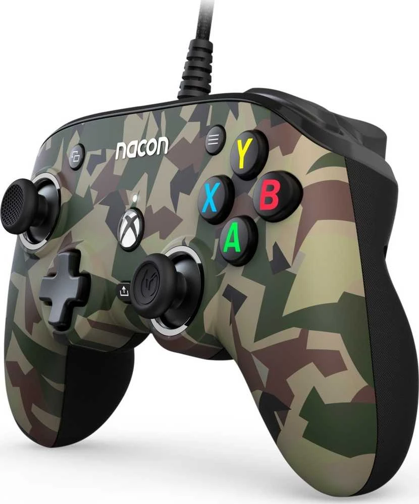 Nacon Pro Compact XBOX X/S & One laidinis valdiklis (Camo Žalias)