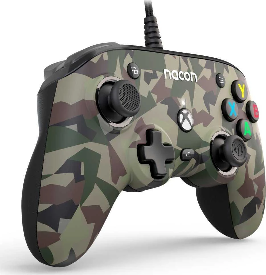 Nacon Pro Compact XBOX X/S & One laidinis valdiklis (Camo Žalias)