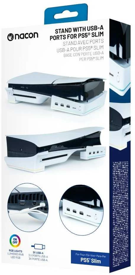 Nacon Big Ben BIGBEN PS5 SLIM Horizontalus stovas su USB-A prievadu