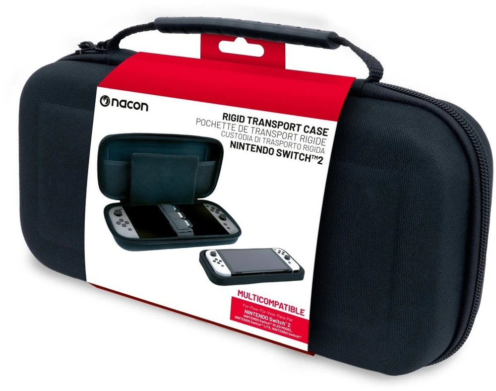Nacon Kelioninis Nintendo Switch 2 Dėklas | Juodas