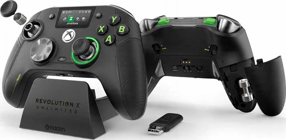 „Nacon Revolution X Unlimited“ žaidimų konsolė, skirta „XBOX“ / PC