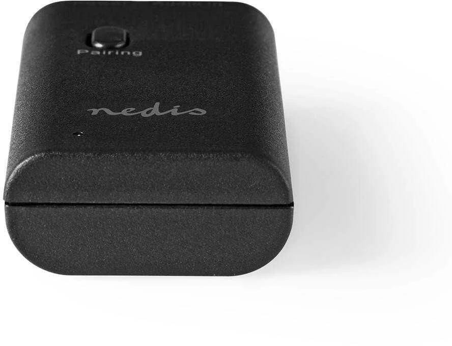 „Bluetooth“ siųstuvas Nedis BTTR050BK AUX/USB SBC 1 įrenginiui, juodas