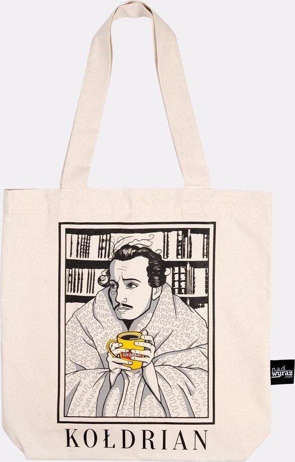 Ecru medvilninis krepšys Kołdrian, modelis 494136, žema kaina Varle.lt