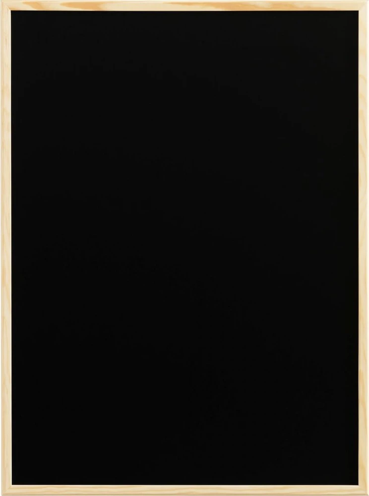 NAGA Kridttavle 80x60 cm sort med træramme