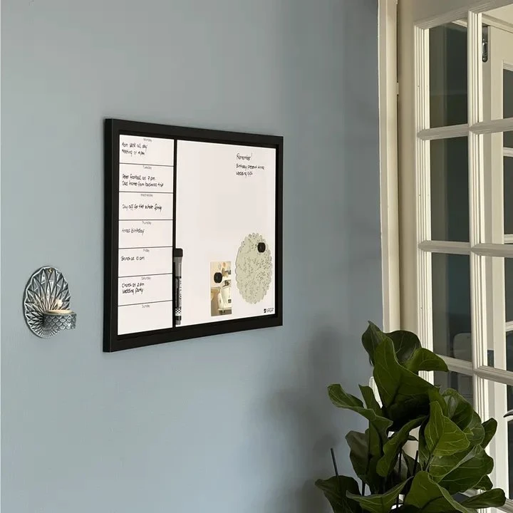 NAGA Magnetisk ugetavle whiteboard 60 x 40 cm dansk Hvid 40x2x60mm (1stk)