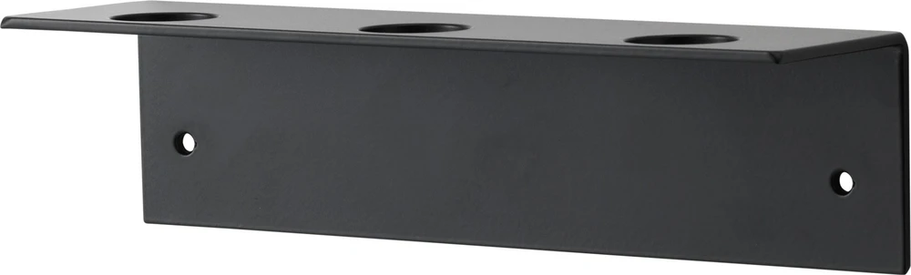 NAGA Soap holder for wall juodas - for 3 bottles