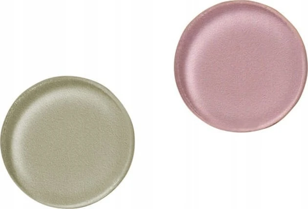 NAGA Super Stærke Magneter, Runde, Mix beige/ rose acrylic 2,5 x 2,8 cm 2 stk. i pakke rusvai gelsvas 2,5x2,8x2,5mm (1stk)