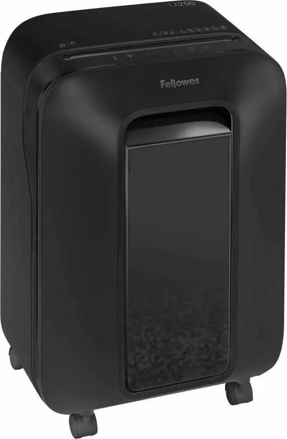 Fellowes Micro-Cut | LX200 | Juodas | Popieriaus smulkinimas | Kreditinių kortelių smulkinimas | Tradicinis