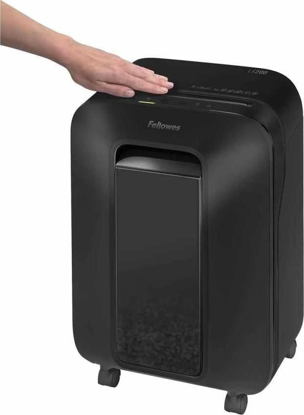 Fellowes Micro-Cut | LX200 | Juodas | Popieriaus smulkinimas | Kreditinių kortelių smulkinimas | Tradicinis