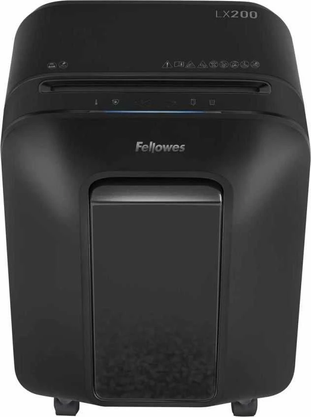 Fellowes Micro-Cut | LX200 | Juodas | Popieriaus smulkinimas | Kreditinių kortelių smulkinimas | Tradicinis