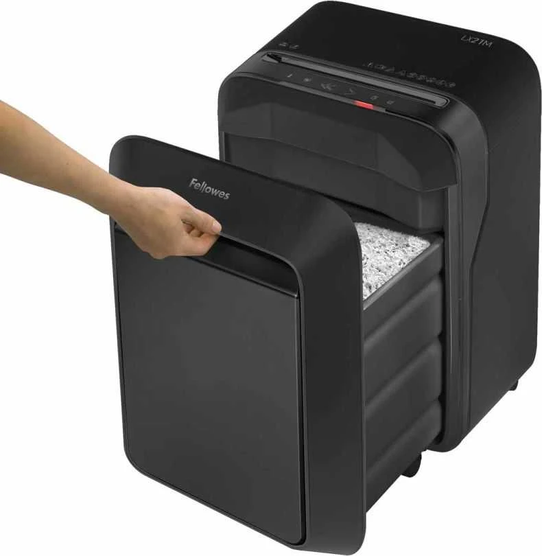 Fellowes Micro-Cut | LX210 | Juodas | Popieriaus smulkinimas | Kreditinių kortelių smulkinimas | Tradicinis