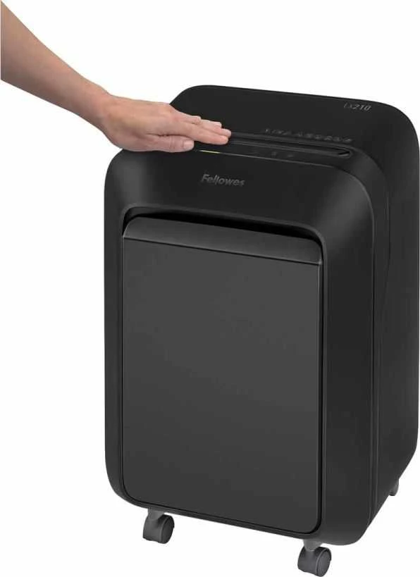 Fellowes Micro-Cut | LX210 | Juodas | Popieriaus smulkinimas | Kreditinių kortelių smulkinimas | Tradicinis
