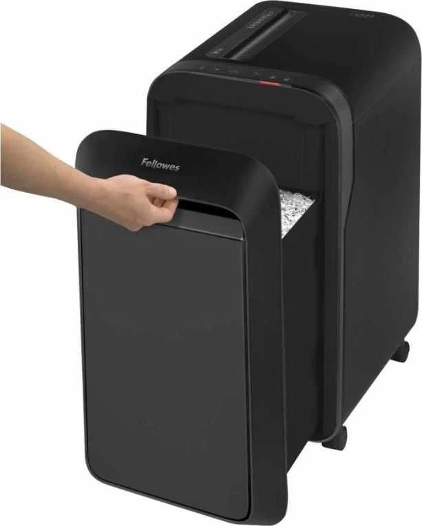 Fellowes MicroShred | LX221 | Juodas | Popieriaus smulkinimas | Kreditinių kortelių smulkinimas | Tradicinis