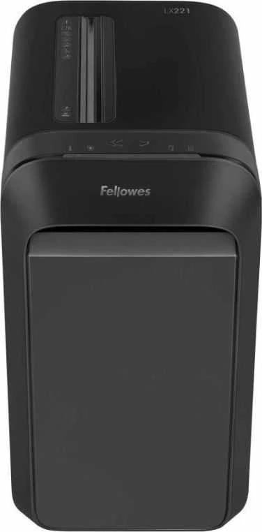 Fellowes MicroShred | LX221 | Juodas | Popieriaus smulkinimas | Kreditinių kortelių smulkinimas | Tradicinis