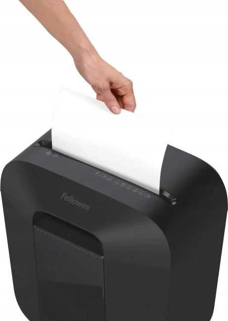 Fellowes Powershred | LX25M | Juodas | 11,5 l | Kreditinių kortelių smulkinimas | Popieriaus apdorojimo standartas/išvestis 6 lapai per eigą | Mini-Cut smulkintuvas | Garantija 24 mėn.