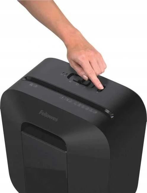 Fellowes Powershred | LX25M | Juodas | 11,5 l | Kreditinių kortelių smulkinimas | Popieriaus apdorojimo standartas/išvestis 6 lapai per eigą | Mini-Cut smulkintuvas | Garantija 24 mėn.