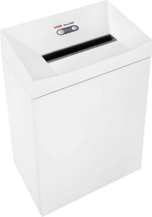HSM 2350111 HSM Pure 530 - juostelės 3,9 mm / 19-21 lapas 80 g / 80 l šiukšliadėžė / P-2