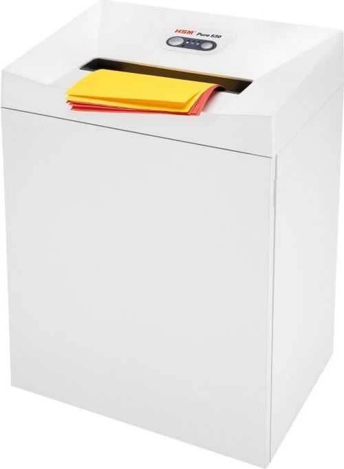 HSM 2350111 HSM Pure 530 - juostelės 3,9 mm / 19-21 lapas 80 g / 80 l šiukšliadėžė / P-2