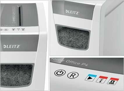 Dokumentų naikiklis LEITZ IQ Slim Home Office, P4, 23L, 4x28mm, 10 lapų