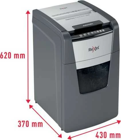 Automatinis dokumentų naikiklis Rexel Optimum Autofeed 150X, 4x28mm, P4, 44l