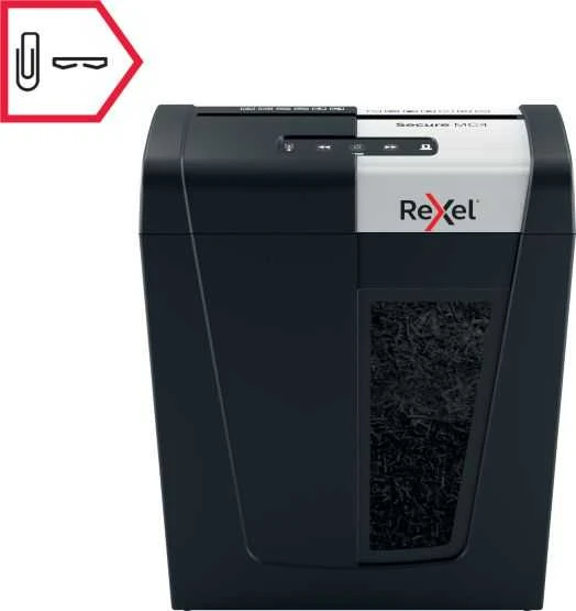 Dokumentų naikiklis Rexel Secure MC4, Whisper-Shred™, P-5, 2x15mm, 14L