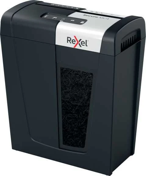 Dokumentų naikiklis Rexel Secure MC4, Whisper-Shred™, P-5, 2x15mm, 14L