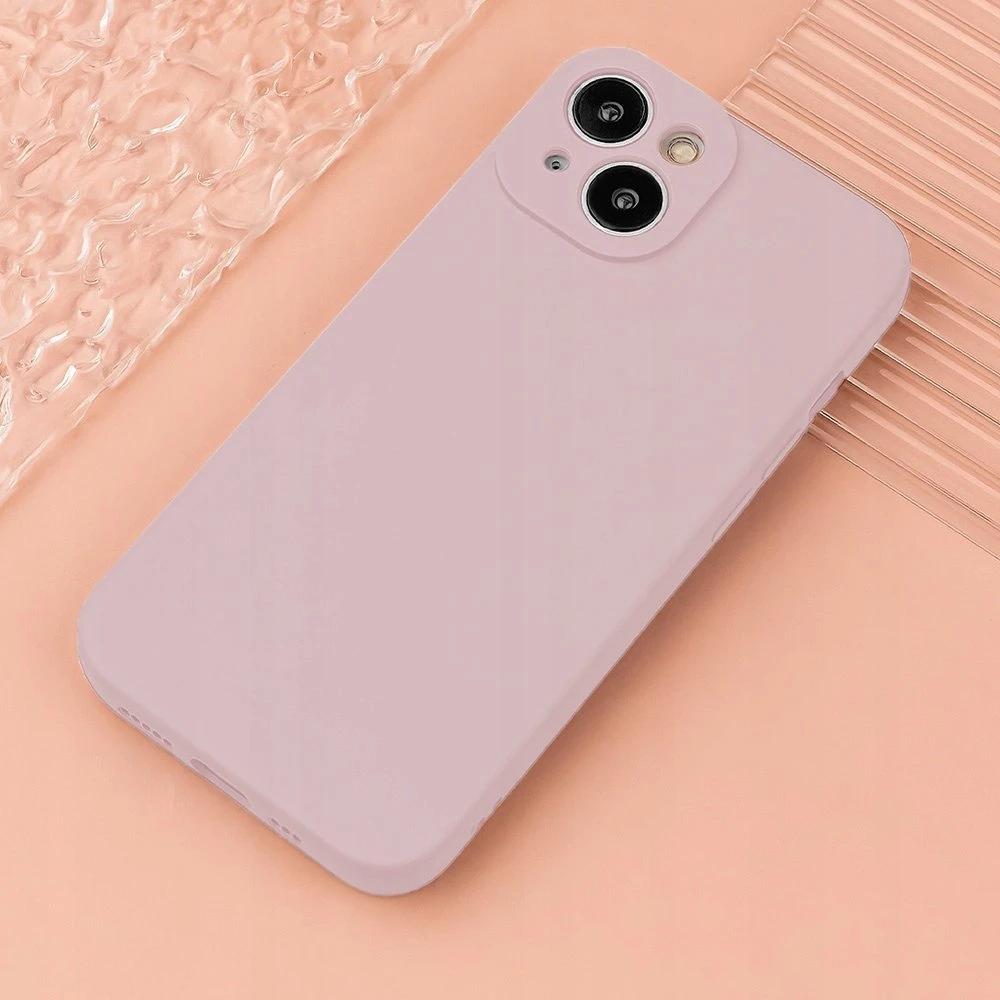 Setty Nemo Apple iPhone 16 Silikoninis light dėklas telefonui rožinės spalvos