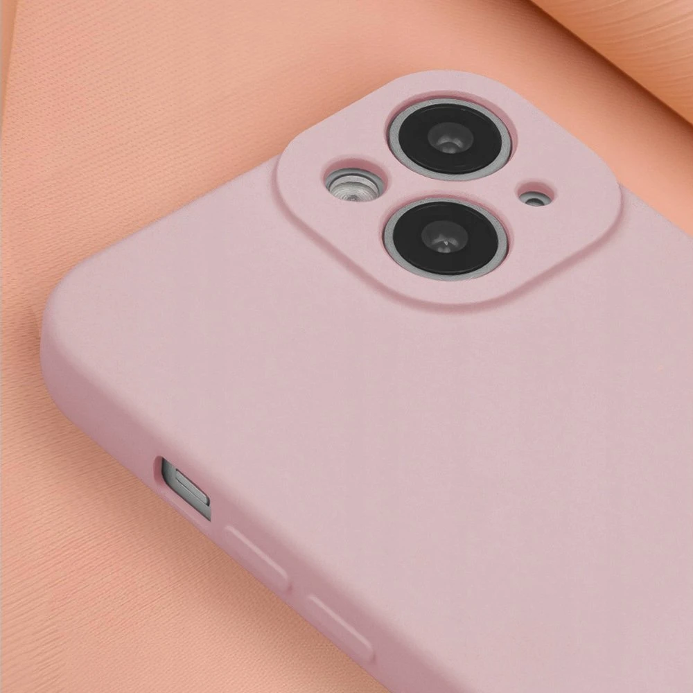Setty Nemo Apple iPhone 16 Silikoninis light dėklas telefonui rožinės spalvos