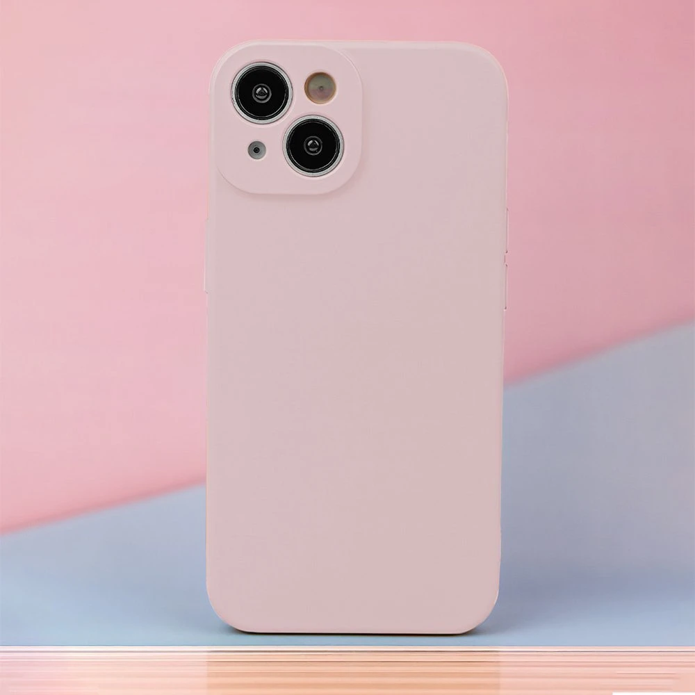 Setty Nemo Apple iPhone 16 Silikoninis light dėklas telefonui rožinės spalvos